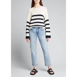 FRAME Le High Straight Leg Jeans | Size 25 | Light Wash Denim | High Rise